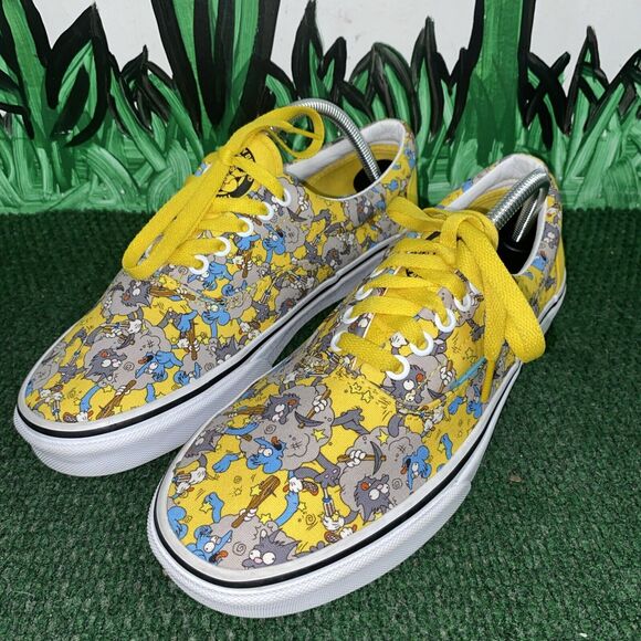 VANS The Simpsons x Era Itchy & Scratchy Skate Shoe Size Men’s 9/ Women’s 10.5 - Picture 1 of 8